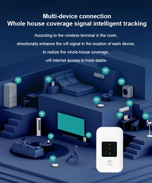 Free Internet in Your Pocket 5G Router-TI