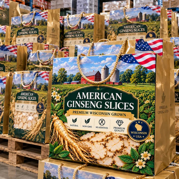 Zen Ginseng American Wisconsin Ginseng Slices