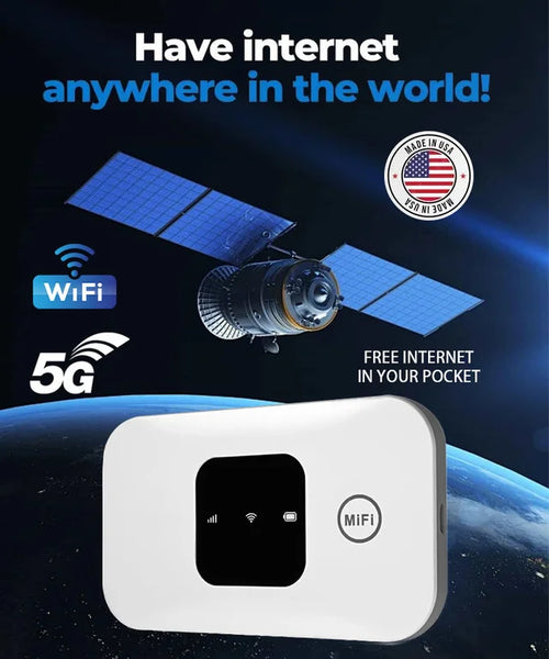 Free Internet in Your Pocket 5G Router-TI
