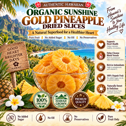 ☀️ Sun-Ripened Hawaiian Pineapple — Tropical Goodness in Every Bite-yan