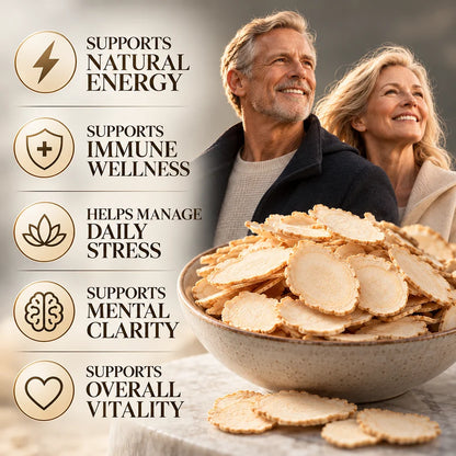 Zen Ginseng American Wisconsin Ginseng Slices