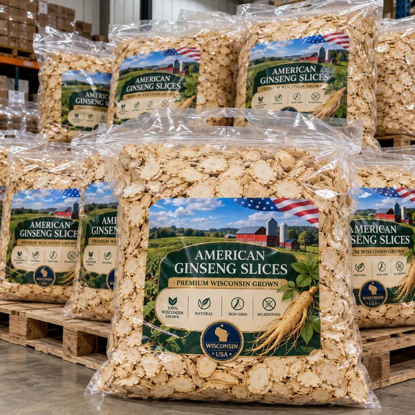Zen Ginseng American Wisconsin Ginseng Slices