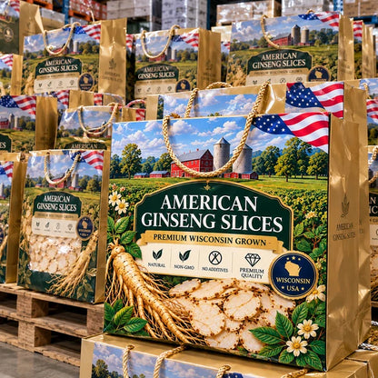 Zen Ginseng American Wisconsin Ginseng Slices