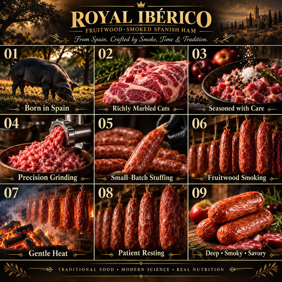 SPANISH HERITAGE IN EVERY SLICE — CRAFTED WITH TIME, TRADITION & EXCEPTIONAL FLAVOR-yan