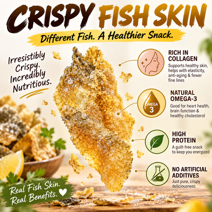 Bold Umami Flavor | Salted Egg Fish Skin-JXX