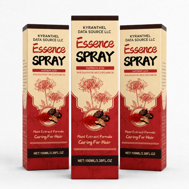 👱🏻‍♀️Polygonum Multiflorum Saffron Scalp Essence Spray🌿, Herbal Treatment for Gray Hair & Thinning Hair Loss-TI