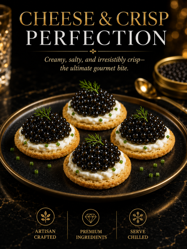 ✨Black Gold Premium Sturgeon Caviar Plump Pearls🥄 Ocean‑Sourced Nutrition for Your Body-JT3