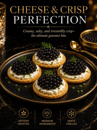 ✨Black Gold Premium Sturgeon Caviar Plump Pearls🥄 Ocean‑Sourced Nutrition for Your Body-JT3