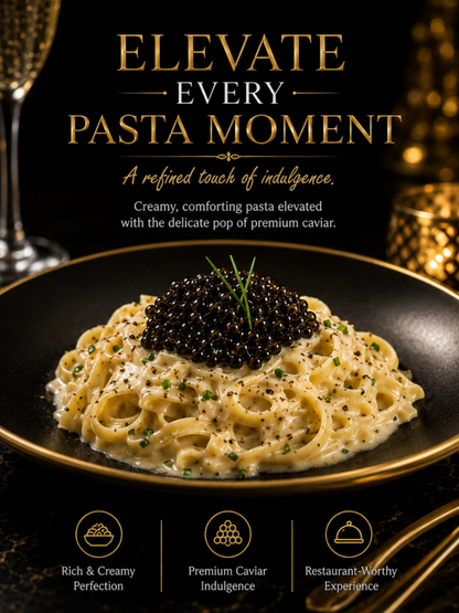 ✨Black Gold Premium Sturgeon Caviar Plump Pearls🥄 Ocean‑Sourced Nutrition for Your Body-JT3