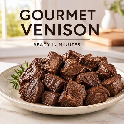 Forget Ordinary Snacks – Try Real Tender Venison Meat-JT9