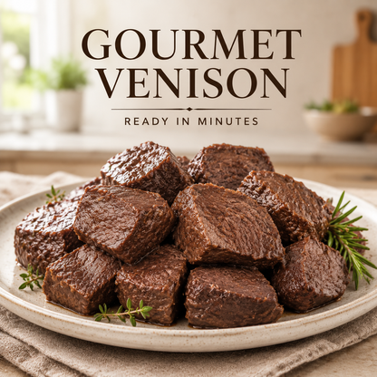 Forget Ordinary Snacks – Try Real Tender Venison Meat-JT9