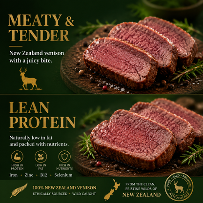 New Zealand Premium Venison 🦌High Protein Wild Venison-JT9