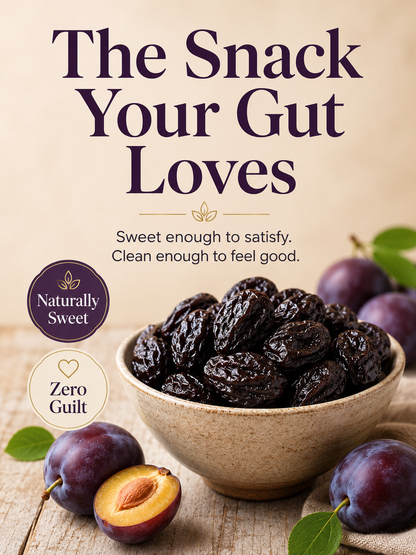 Premium Imported French Prunes, Sun‑Dried Gourmet Dried Fruit, No Added Sugar & Preservatives, Healthy Daily Snack-JT9