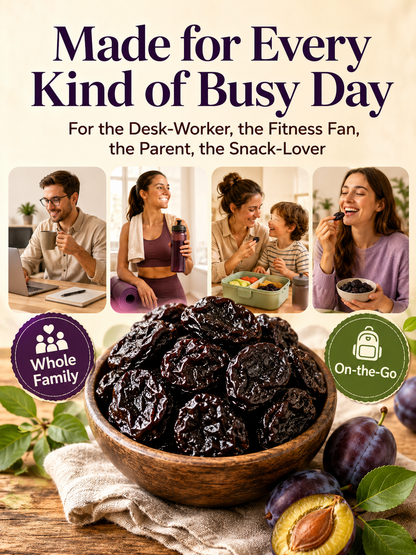 Premium Imported French Prunes, Sun‑Dried Gourmet Dried Fruit, No Added Sugar & Preservatives, Healthy Daily Snack-JT9