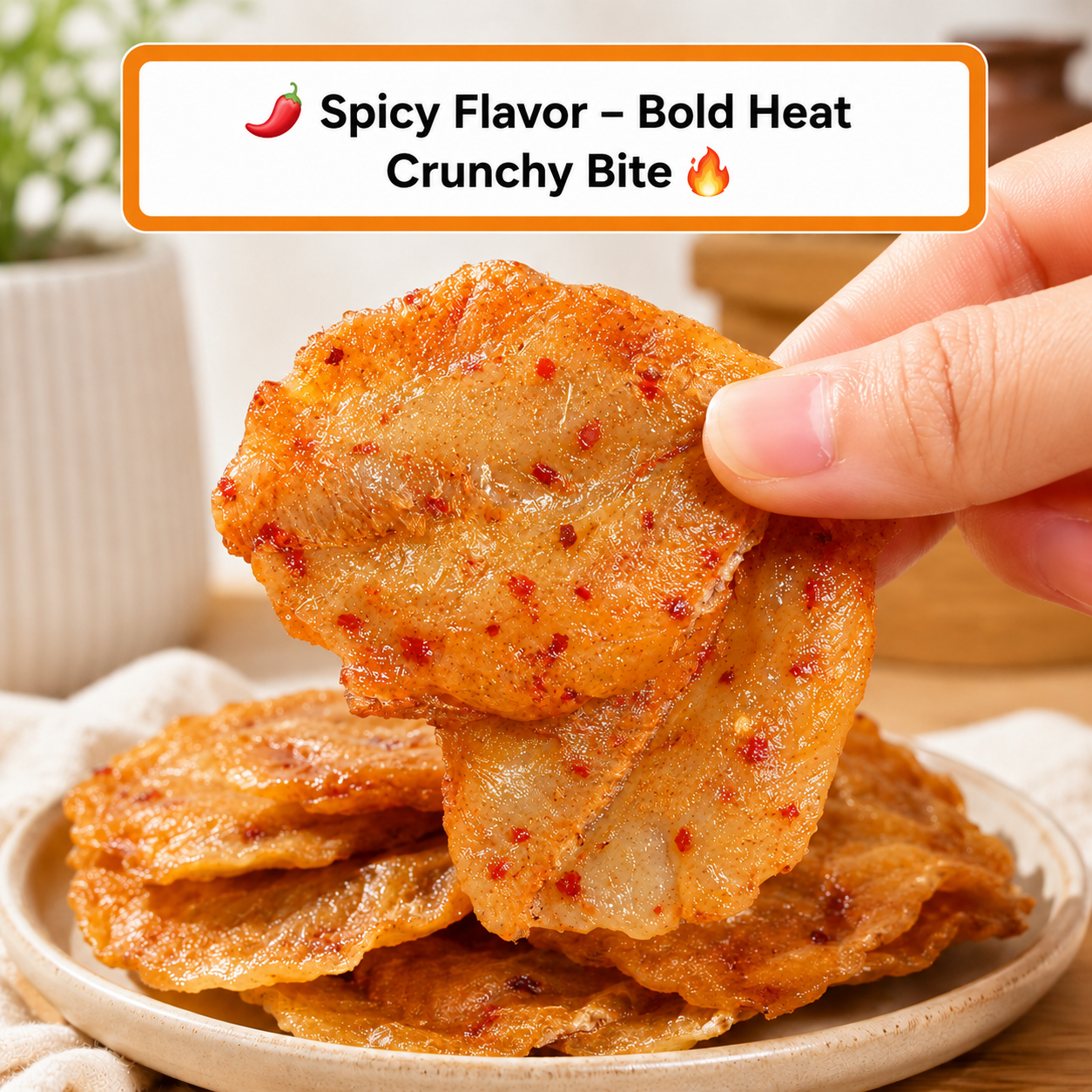 Happy Fish Crisps™ – A Light, Crispy & High-Protein Seafood Snack Made for Every Craving-TI