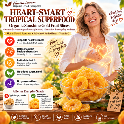 ☀️ Sun-Ripened Hawaiian Pineapple — Tropical Goodness in Every Bite-yan