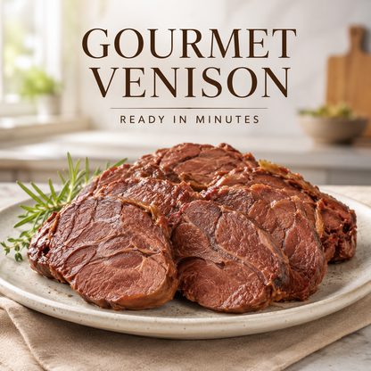 Forget Ordinary Snacks – Try Real Tender Venison Meat-JT9